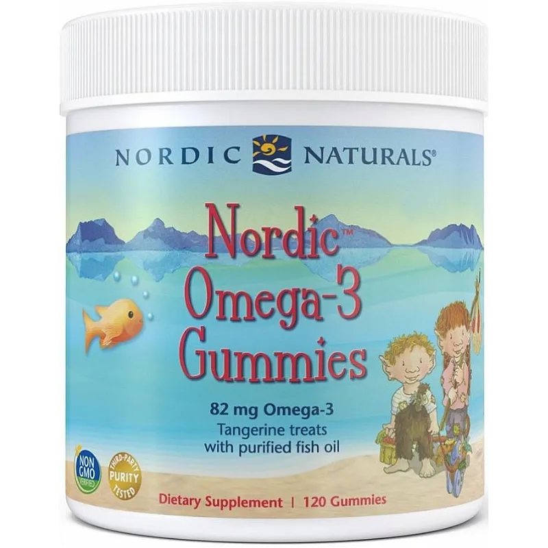 NORDIC NATURALS Nordic Omega-3 Gummies 120 żelek