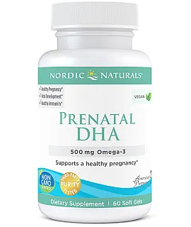 NORDIC NATURALS Prenatal DHA Vegan 60 softgels