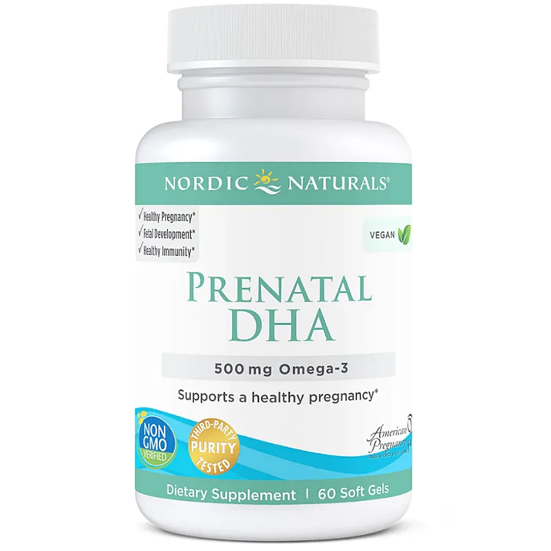 NORDIC NATURALS Prenatal DHA Vegan 60 softgels