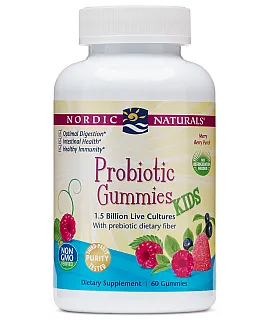 NORDIC NATURALS Probiotic Gummies Kids 60 gum do żucia