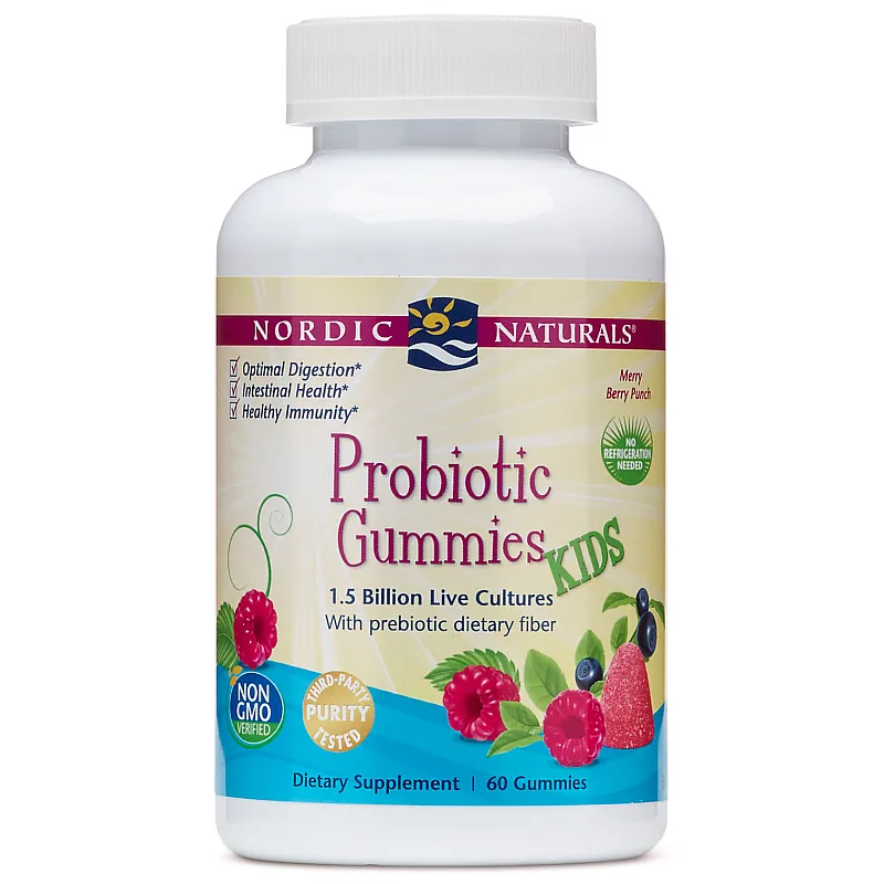 NORDIC NATURALS Probiotic Gummies Kids 60 gum do żucia