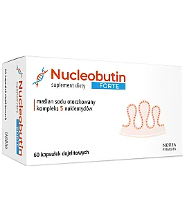 NORSA PHARMA Nucleobutin Forte 60 kaps.