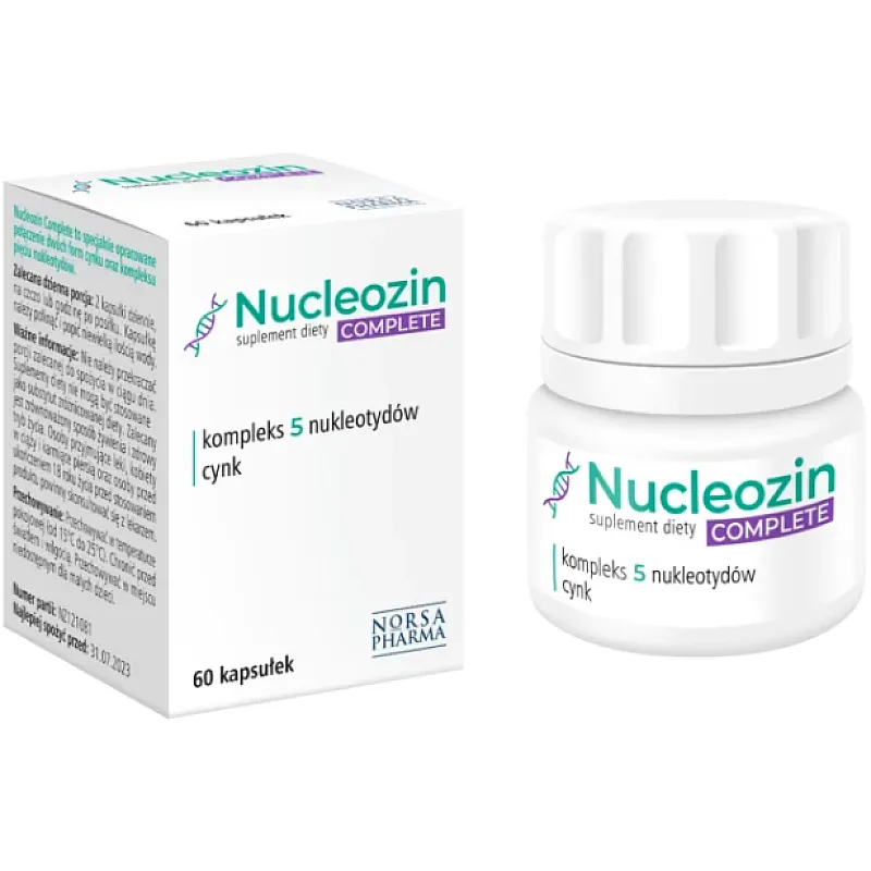 NORSA PHARMA Nucleozin Complete 60 kaps.