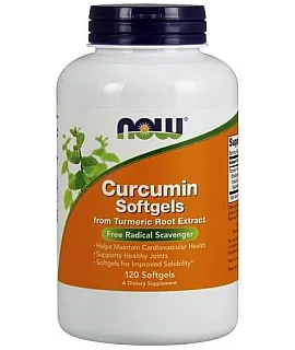 NOW FOODS Curcumin 120 Softgels