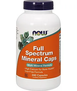 NOW FOODS Full Spectrum Mineral Caps 240 kaps.