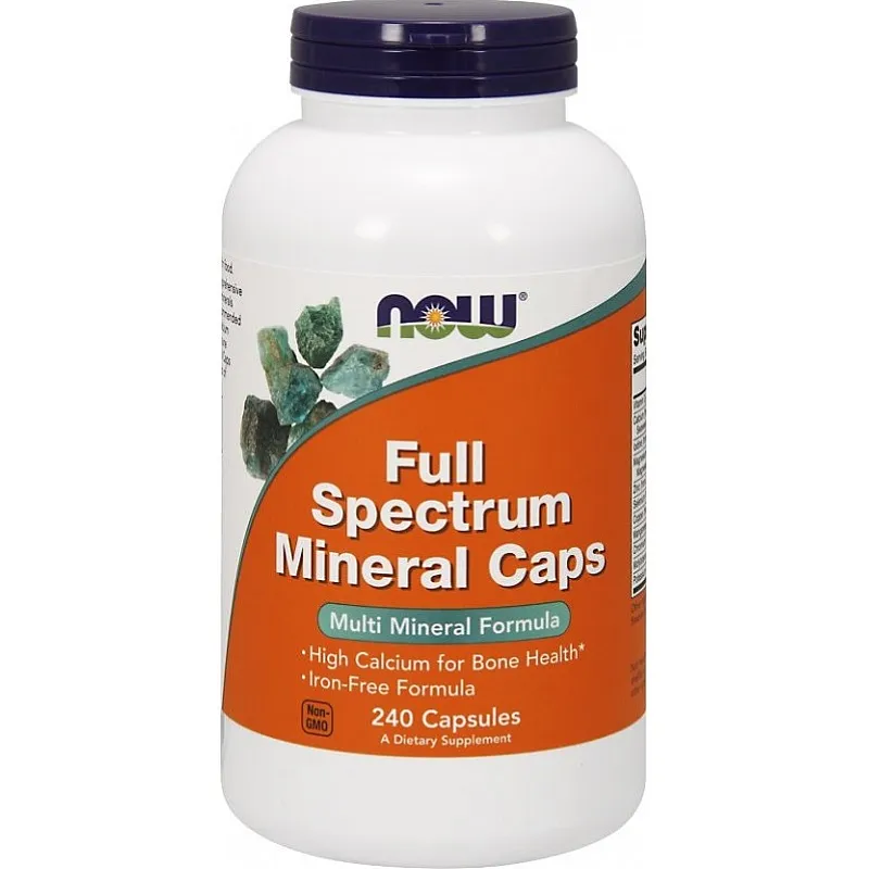 NOW FOODS Full Spectrum Mineral Caps 240 kaps.