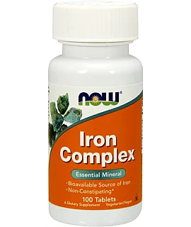 NOW FOODS Iron Complex 100 tab.