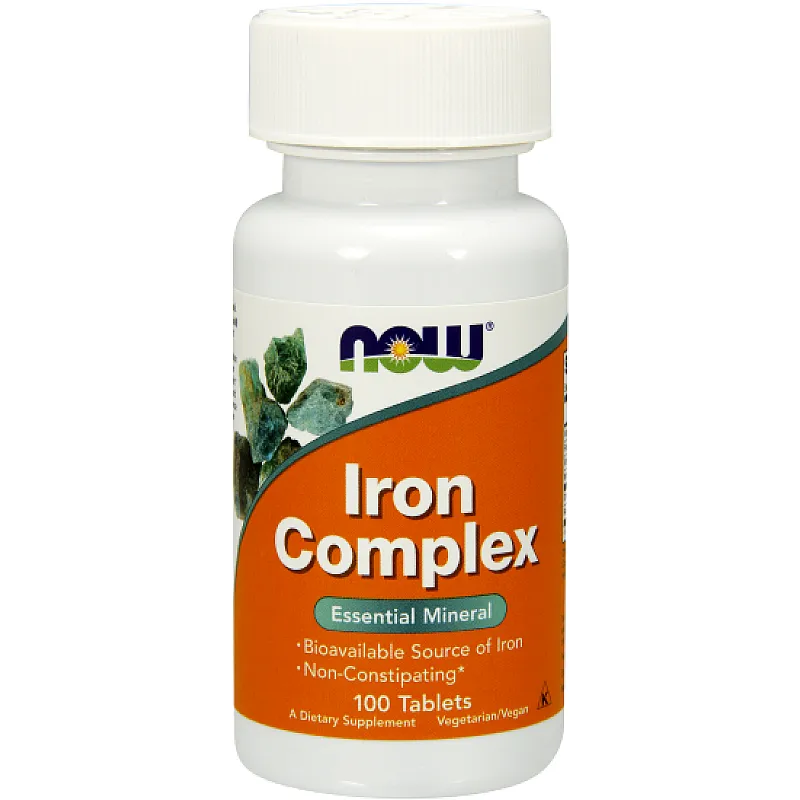 NOW FOODS Iron Complex 100 tab.