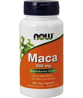 NOW FOODS Maca 500mg 100 kaps.