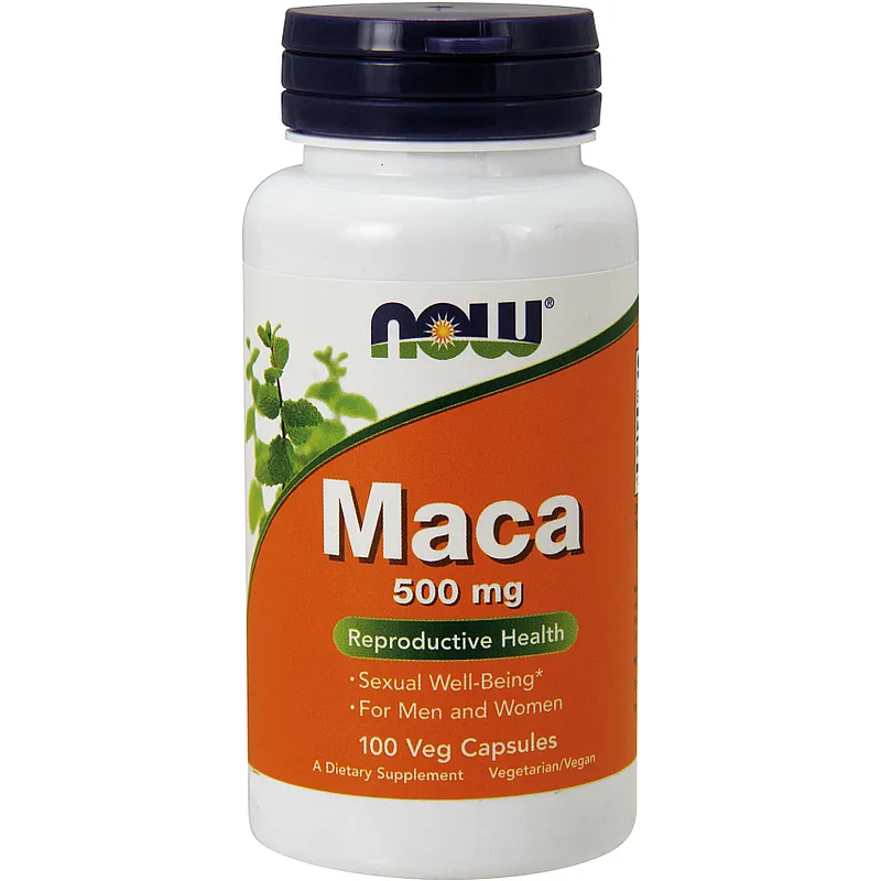 NOW FOODS Maca 500mg 100 kaps.