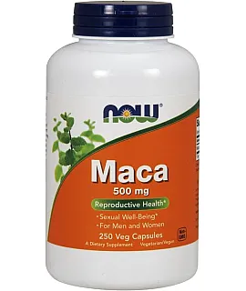 NOW FOODS Maca 500mg 250 kaps.