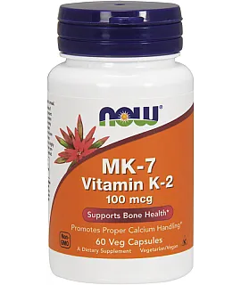 NOW FOODS MK-7 Vitamin K-2 100mcg 60 kaps.