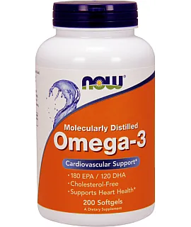 NOW FOODS Omega-3 200 softgels