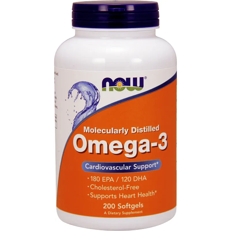 NOW FOODS Omega-3 200 softgels