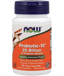 NOW FOODS Probiotic-10 100 Billion 30 kaps.