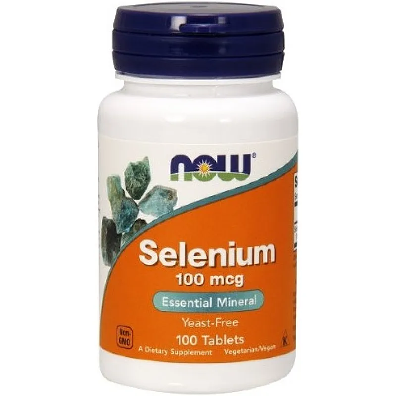 NOW FOODS Selenium 100mcg 100 tab.