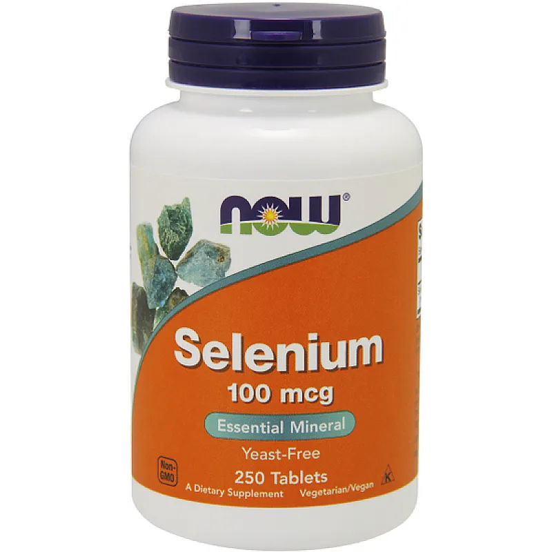 NOW FOODS Selenium 100mcg 250 tab.