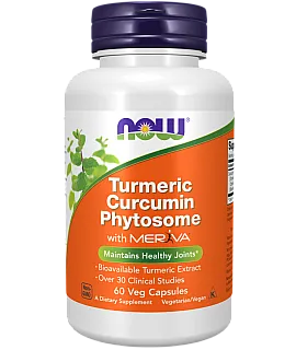 NOW FOODS Turmeric Curcumin Phytosome 60 kaps.