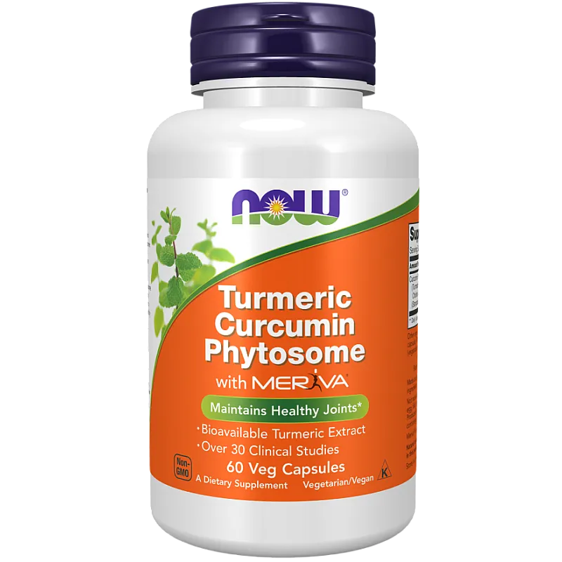 NOW FOODS Turmeric Curcumin Phytosome 60 kaps.