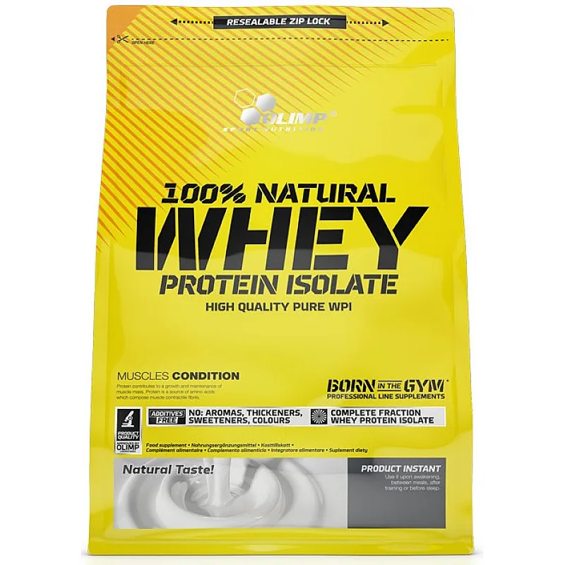 OLIMP 100% Natural Whey Protein Isolate 600g