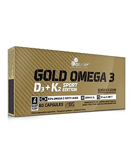 OLIMP Gold Omega 3 D3+K2 Sport Edition 60 kaps.