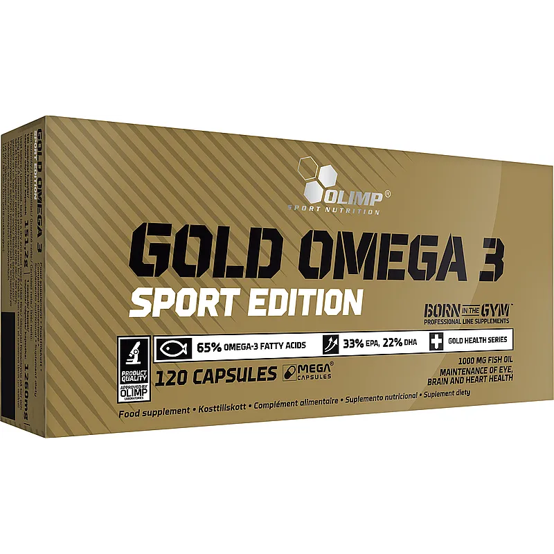 OLIMP Gold Omega-3 Sport Edition 120 kaps.