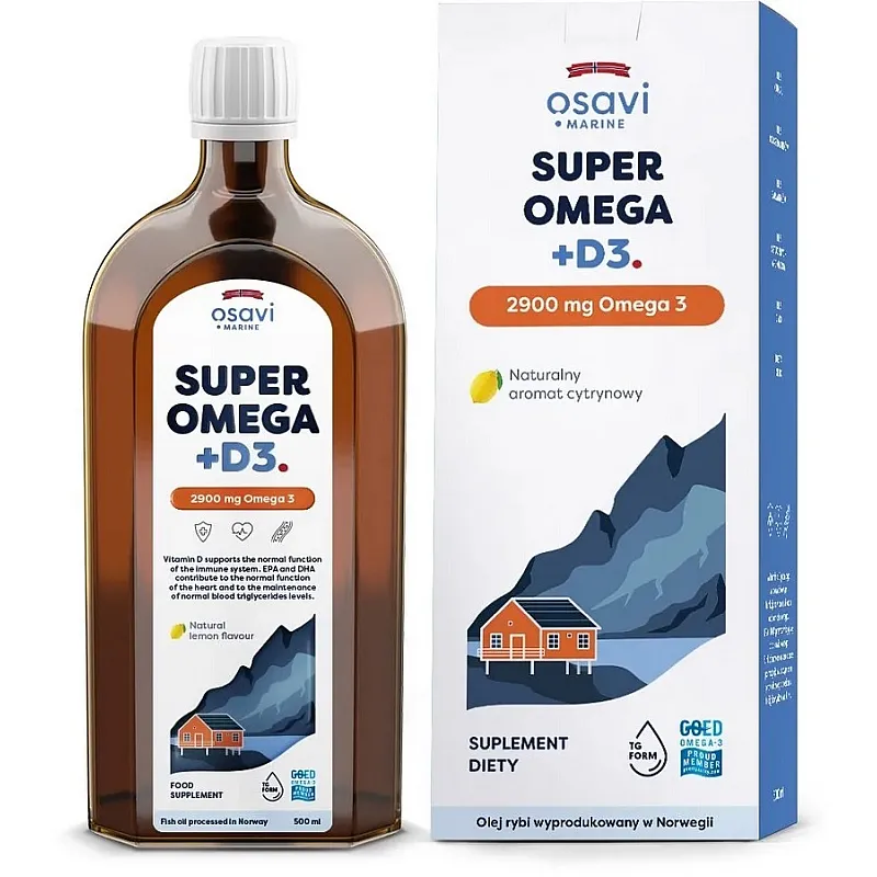 OSAVI Marine Super Omega + D3 500 ml