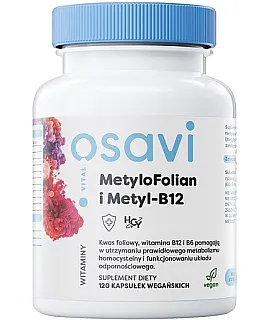 OSAVI MetyloFolian i Metyl-B12 120 kaps.