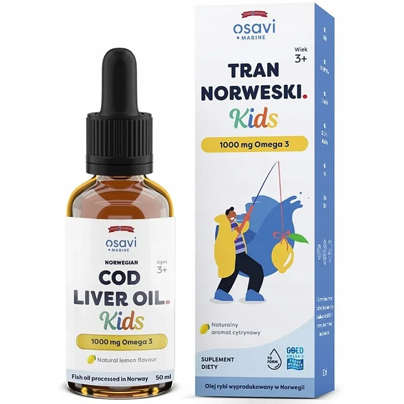 OSAVI Tran Norweski Kids 1000mg 50 ml