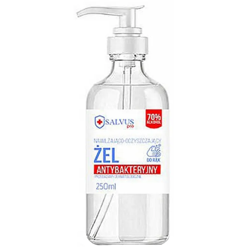 SALVUS PRO Antybakteryjny Żel Dezynfekujący 250 ml