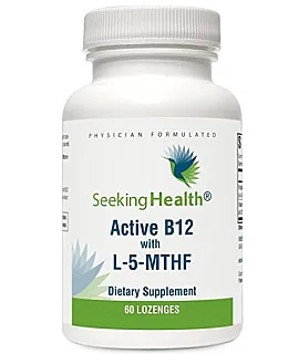 SEEKING HEALTH Active B12 with L-5-MTHF 60 pastylek