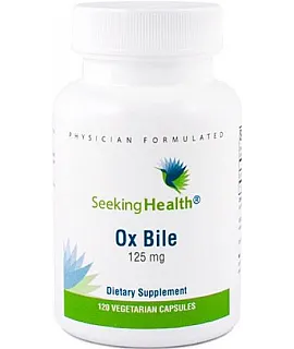 SEEKING HEALTH Ox Bile 125mg 120 kaps.