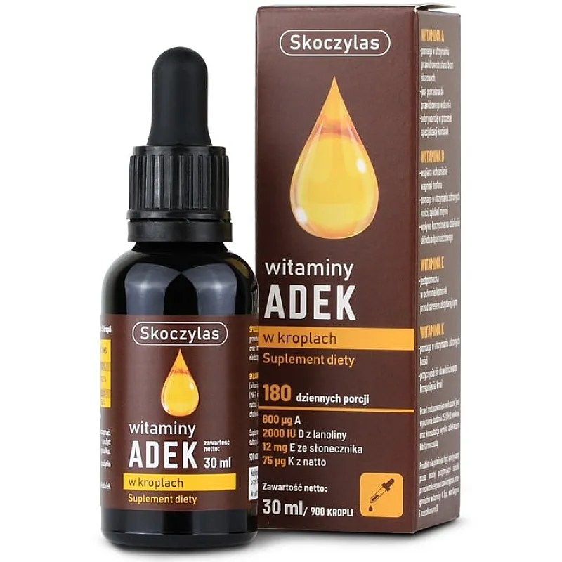 SKOCZYLAS Witaminy ADEK 30 ml