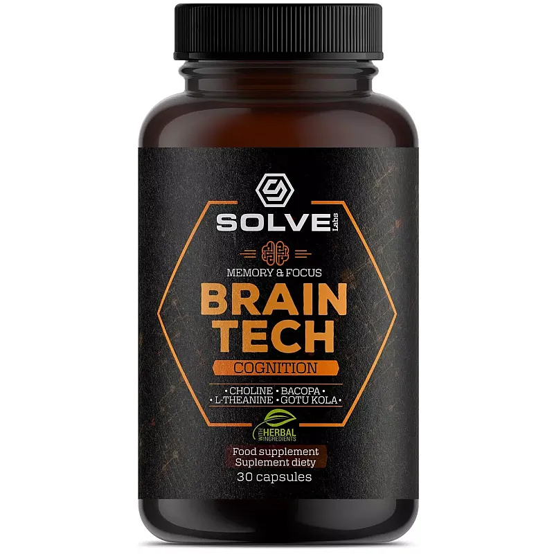 SOLVE LABS Brain Tech 30 kaps.