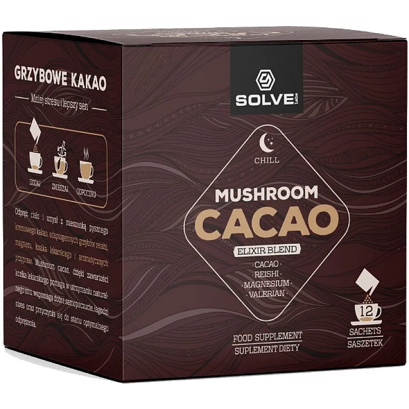 SOLVE LABS Mushroom Cacao Elixir 12 saszetek