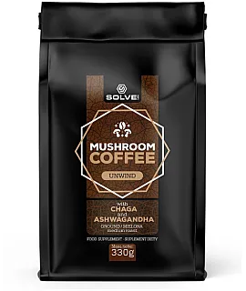 SOLVE LABS Mushroom Coffee Chaga + Ashwagandha 330g