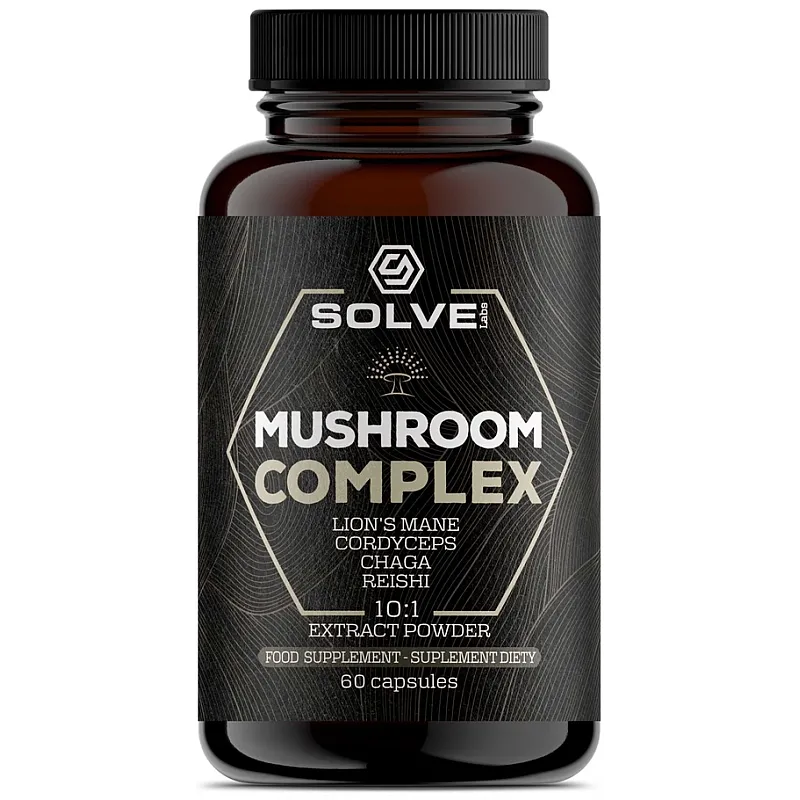 SOLVE LABS Mushroom Complex 60 kaps.