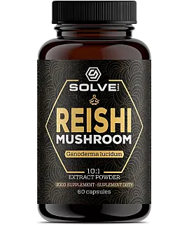 SOLVE LABS Reishi Mushroom 60 kaps.