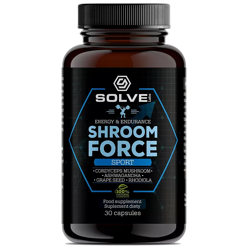 SOLVE LABS Shroom Force 30 kaps.