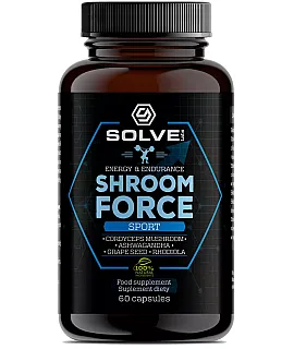 SOLVE LABS Shroom Force 60 kaps.