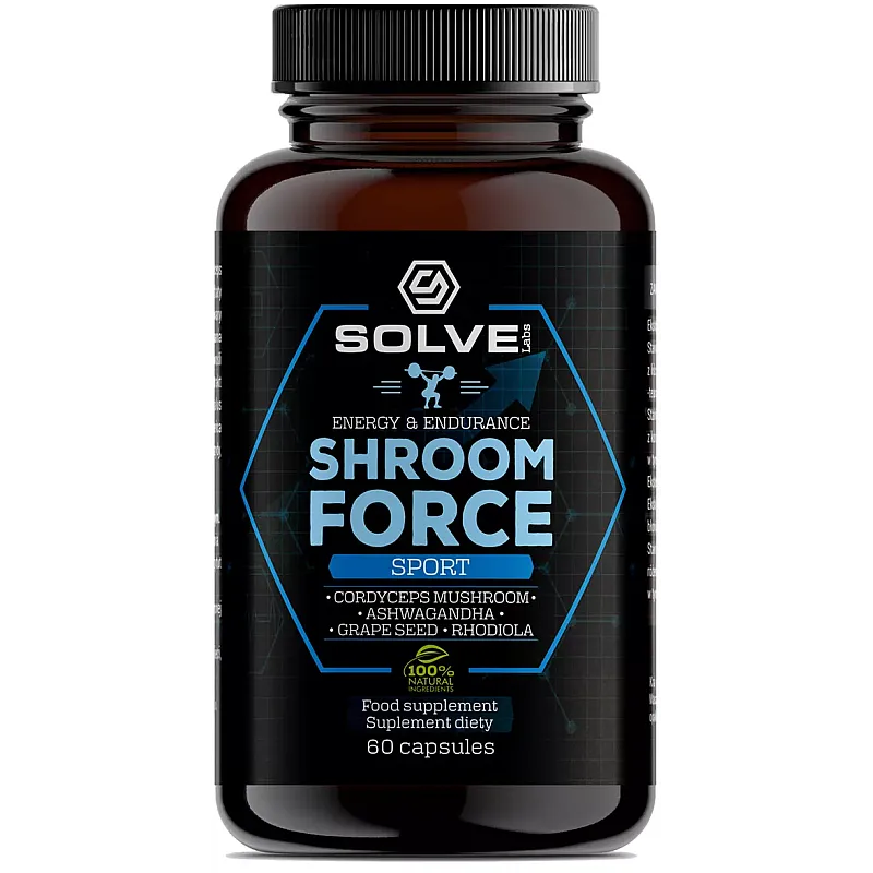 SOLVE LABS Shroom Force 60 kaps.