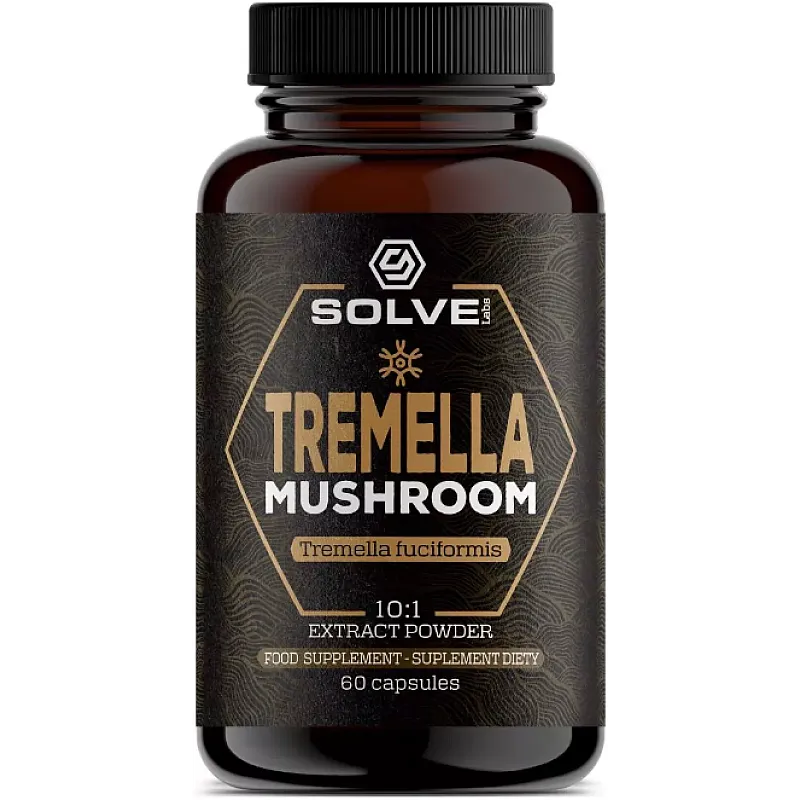 SOLVE LABS Tremella Mushroom 60 kaps.