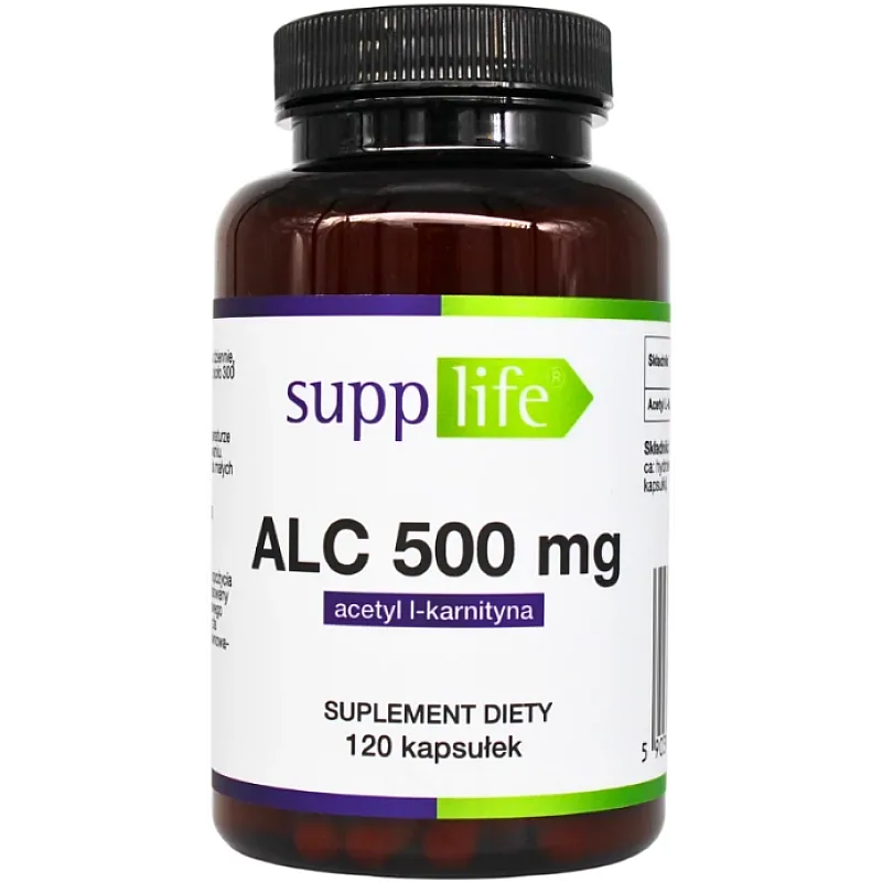 SUPPLIFE ALC 500mg 120 kaps.