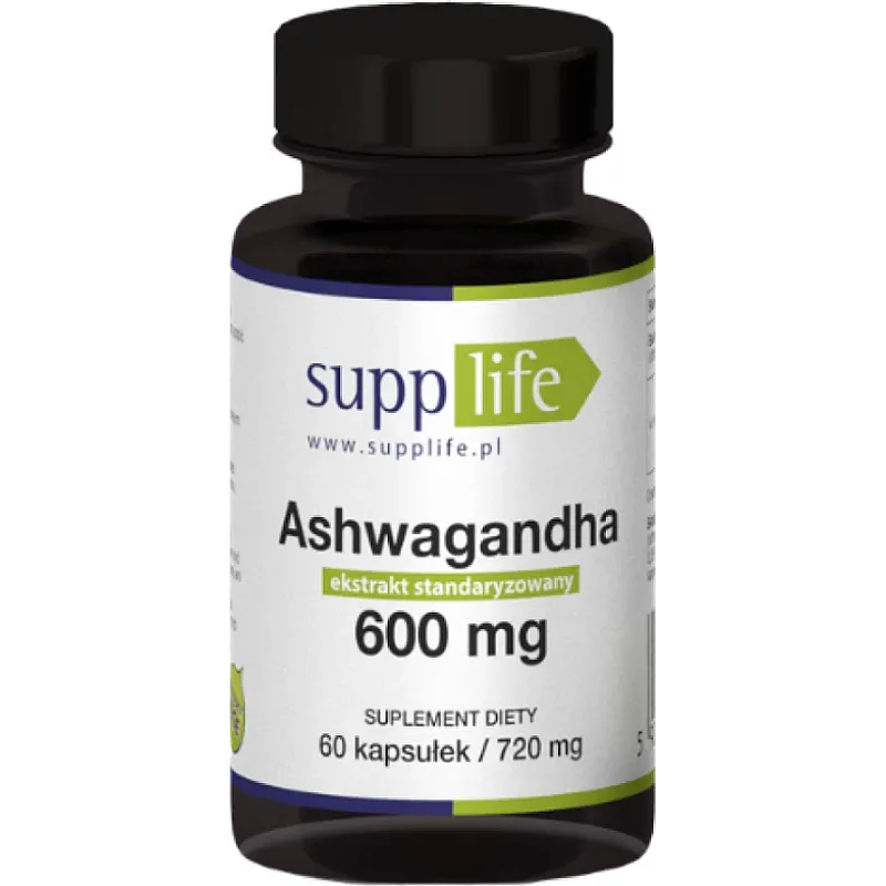 SUPPLIFE Ashwagandha 60 kaps.