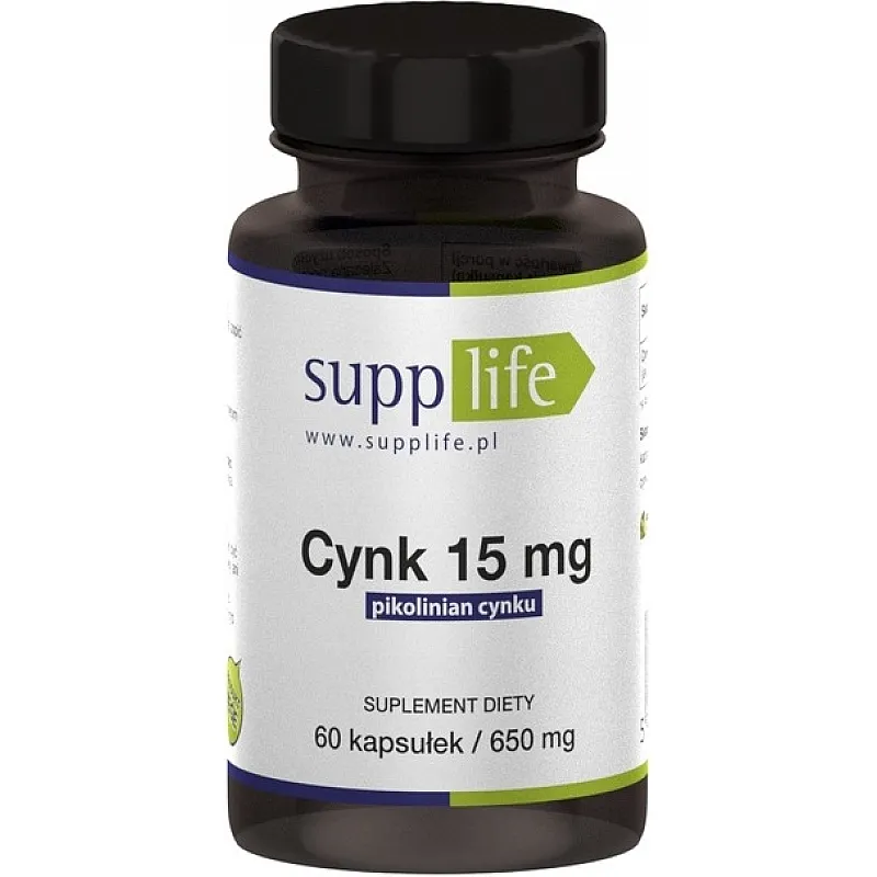 SUPPLIFE Cynk 15mg 60 kaps.