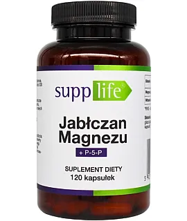 SUPPLIFE Jabłczan magnezu + P-5-P 120 kaps.