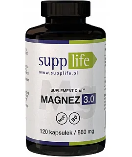 SUPPLIFE Magnez 3.0 120 kaps.