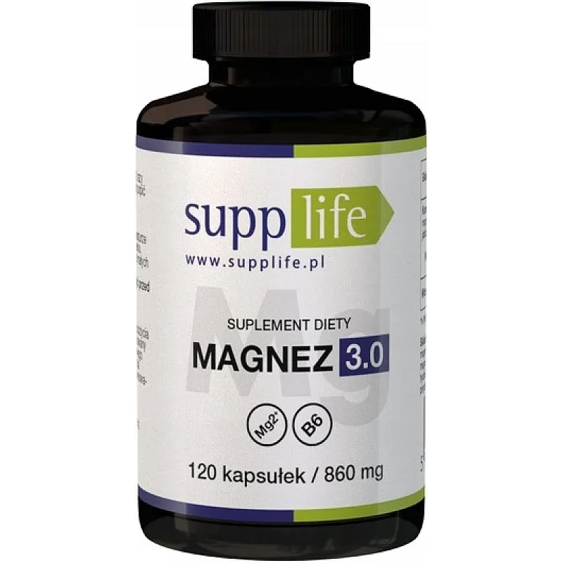 SUPPLIFE Magnez 3.0 120 kaps.