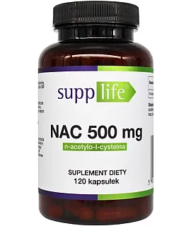 SUPPLIFE NAC 500mg 120 kaps.