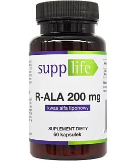 SUPPLIFE R-ALA 200mg 60 kaps.